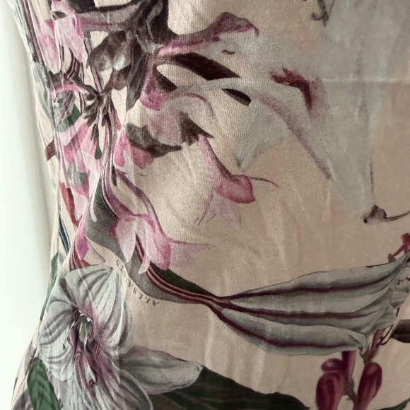 All Saints Bela Leondra Tee in Soft Pink Size Medium - Picture 3 of 8